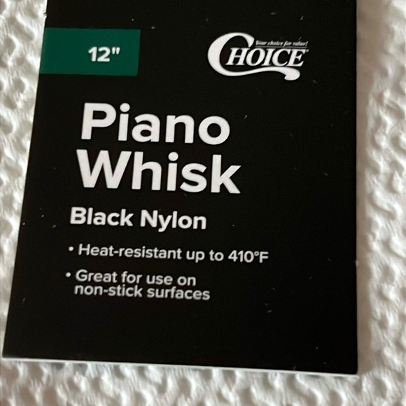 Choice Black Nylon Whisk - Picture 4 of 6